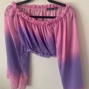 off the shoulder top